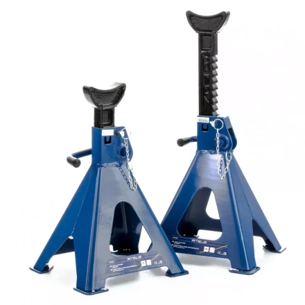 Подставки под автомобиль регулируемые 6т h 415-605 мм 2 штуки STELS 51633 купить в Надыме