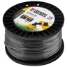 Леска для триммера двухкомпонентная квадрат, 2,7мм х 138м, на DIN катушке EXTRA CORD// Denzel 96819 купить в Надыме