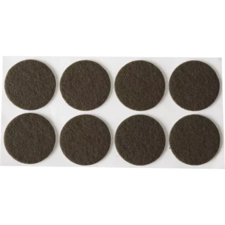 Накладки STAYER "COMFORT" на мебельные ножки, самоклеящиеся, фетровые, коричневые, круглые - диаметр 28 мм, 8 шт 40910-28 купить в Надыме