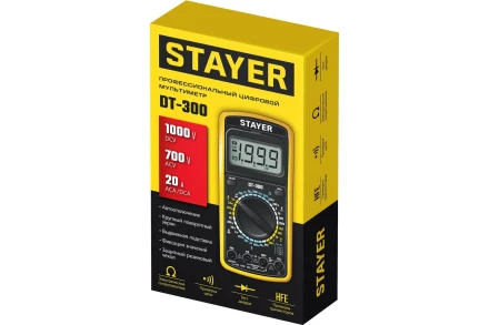 Цифровой мультиметр STAYER DT-300 (45321) купить в Надыме