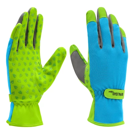 Перчатки садовые на липучке,силиконовое нанесение, размер 9, Luxe// Palisad 67986 купить в Надыме