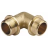Уголок GENERAL FITTINGS с упором, латунь, ш/ш, 3/4" 51074-S/S-3/4 купить в Надыме