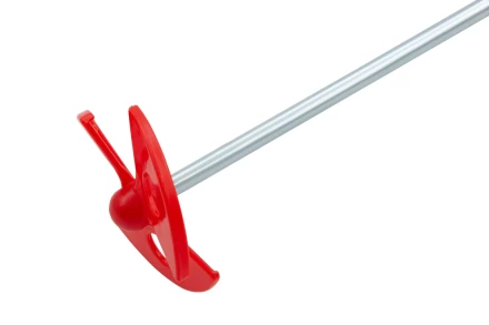 Миксер для красок Denzel, 60 х 6 х 350 мм, цилиндрический хвостовик, 848297 купить в Надыме