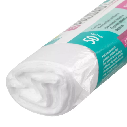 Пакеты для бутербродов, 320 x 250 мм, 50 шт, рулон, Home Palisad 950035 купить в Надыме