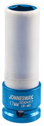 Головка ударная шестигранная 1/2&quot; М17 для л/с дисков  S03АD4317 Jonnesway 99427 купить в Надыме