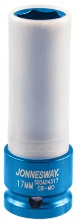 Головка ударная шестигранная 1/2" М17 для л/с дисков  S03АD4317 Jonnesway 99427 купить в Надыме