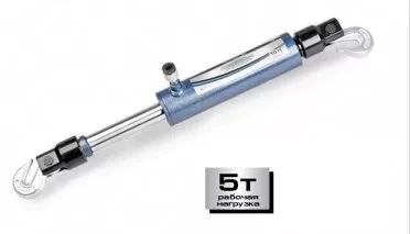 Цилиндр гидравлический 5 т стяжной усиленный с крюками STELS 51361 купить в Надыме