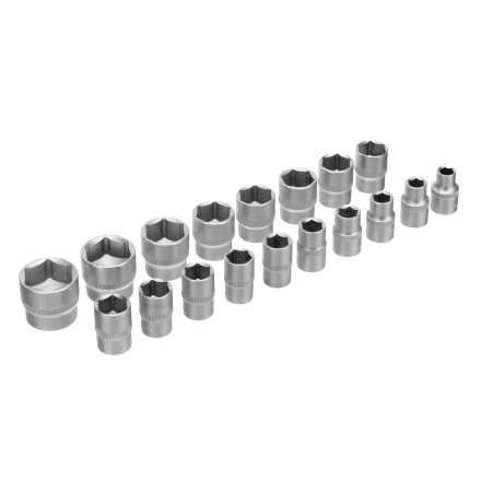 Набор инструментов Сибртех 13388, 1/2", 1/4", пластиковый кейс, 94 предмета купить в Надыме