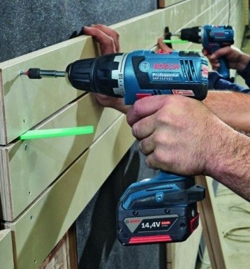 Дрель-шуруповерт аккумуляторная BOSCH GSB 14.4 V-EC ударная купить в Надыме