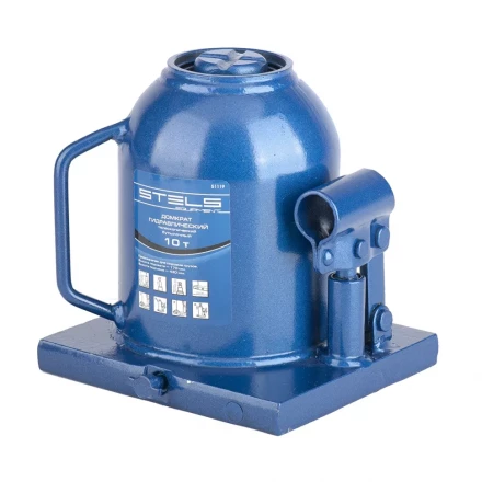 Домкрат гидравлический бутылочный телескопический 10 т h подъема 170–430 мм  STELS 51119 купить в Надыме