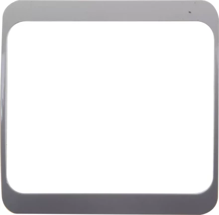 Вставка СВЕТОЗАР "ГАММА" декоративная двойная, цвет белый SV-54170-W купить в Надыме