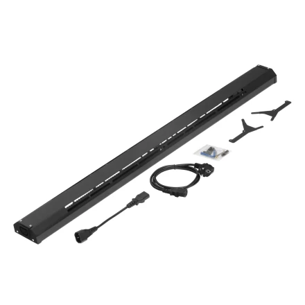 Конвектор электрический плинтусный Denzel ATRIC-300, 230 В, 300 Вт, ТЭН, черный 98135 купить в Надыме