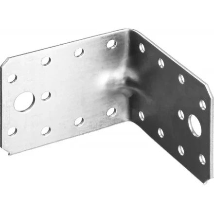 Крепежный угол ЗУБР "МАСТЕР" усиленный, 65х90х90мм, 1шт 310116-65-090 купить в Надыме