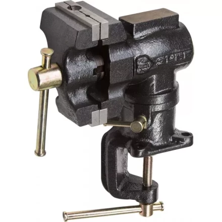 Тиски ЗУБР "МАСТЕР" настольные поворотные в 2-х плоскостях, с 2 зажимами, 63/37мм 32480 купить в Надыме