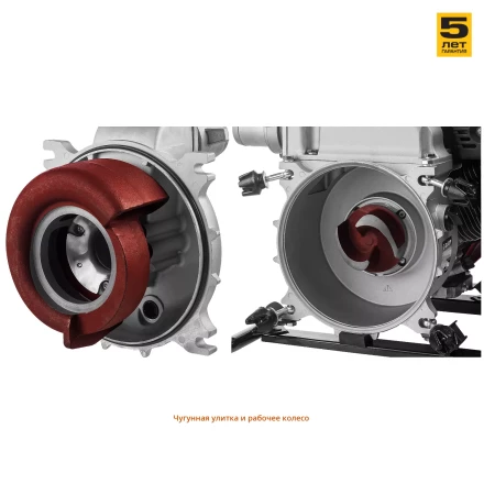 Мотопомпа бензиновая МПГ-1300-80 серия МАСТЕР купить в Надыме