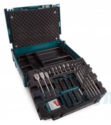 Набор свёрл и бит Makita B-43044, 66 шт, Makpac купить в Надыме