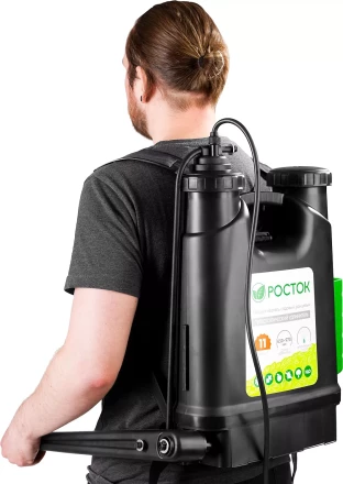 Опрыскиватель садовый РОСТОК, ранцевый, телескопический удлинитель, 11л 425219 купить в Надыме
