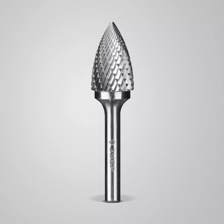 Зубр Твердосплавная борфреза G - парабола с острым углом, 16 х 25 мм (28806-16-25) купить в Надыме