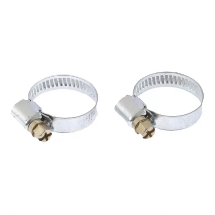 Хомуты металлические 8-12мм 2 шт ширина 9 мм СИБРТЕХ 47654 купить в Надыме