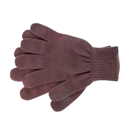 Перчатки трикотажные акрил коралл двойная манжета Россия Сибртех 68678 купить в Надыме