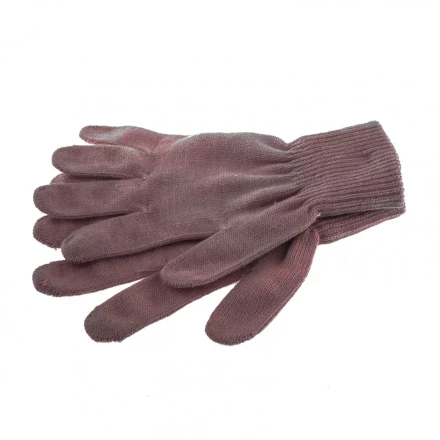 Перчатки трикотажные акрил коралл двойная манжета Россия Сибртех 68678 купить в Надыме