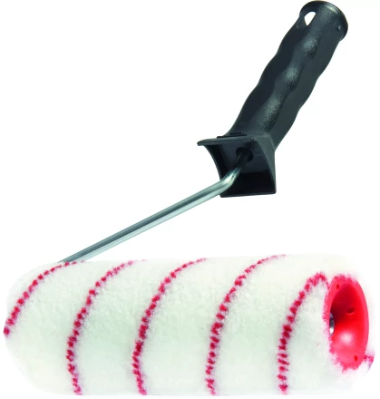 Валик "Нейлон Стандарт" пластмассовая ручка 250 мм ворс 9 мм D 40 мм полиамид  MATRIX 80885 купить в Надыме