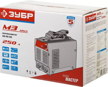 Сварочный инвертор ММА ЗАС-М3-250 серия МАСТЕР купить в Надыме
