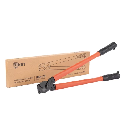 Ножницы диэлектрические КВТ НКи-25 для резки кабеля с ленточной броней до 25 мм (101966) купить в Надыме