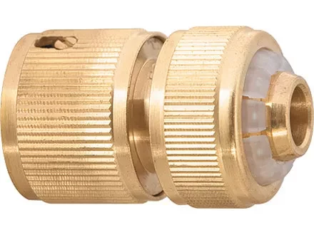 Соединитель латунный быстросъемный для шланга 1/2" аквастоп  PALISAD 66240 купить в Надыме