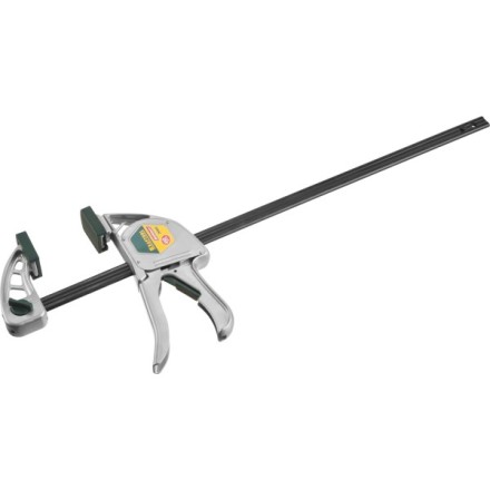 Струбцина &quot;EcoKraft&quot; ручная пистолетная, KRAFTOOL 32228-45, металлический корпус, 450/650мм, 200кгс 32228-45 купить в Надыме