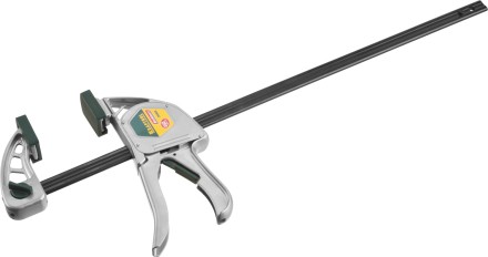 Струбцина &quot;EcoKraft&quot; ручная пистолетная, KRAFTOOL 32228-45, металлический корпус, 450/650мм, 200кгс 32228-45 купить в Надыме