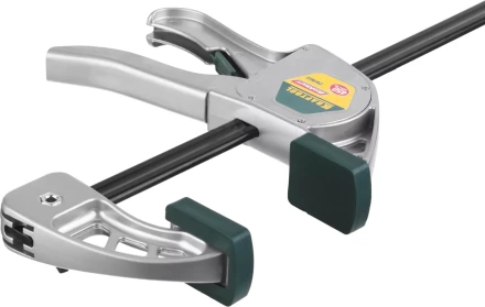 Струбцина "EcoKraft" ручная пистолетная, KRAFTOOL 32228-45, металлический корпус, 450/650мм, 200кгс 32228-45 купить в Надыме
