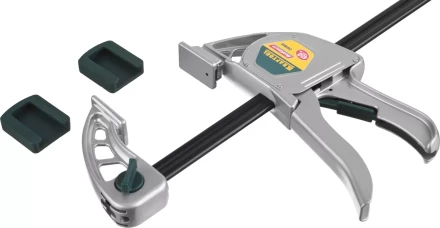 Струбцина "EcoKraft" ручная пистолетная, KRAFTOOL 32228-45, металлический корпус, 450/650мм, 200кгс 32228-45 купить в Надыме