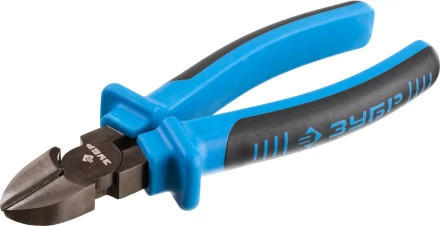 Бокорезы ЗУБР эксцентриковое расположение шарнира, особостойкое спец. покрытие Н12Х1 (никель/хром), двухкомпонентные рукоятки, 180мм 2201-5-18_z01 купить в Надыме