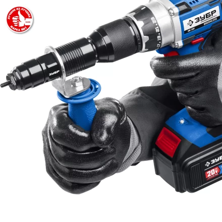 ЗУБР НР-М8, М3 - М8, насадка-заклепочник на шуруповерт, Профессионал (31221) купить в Надыме