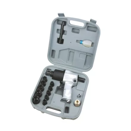 Гайковерт пневматический 1/2" 610 Нм ELITECH с кейсом и набором головок купить в Надыме