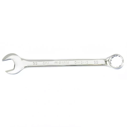 Ключ комбинированный 23 мм CrV полированный хром MATRIX 15168 купить в Надыме