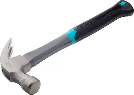 Молоток-гвоздодер 450 г фибергласовая трехкомпонентная рукоятка GROSS 10475 купить в Надыме