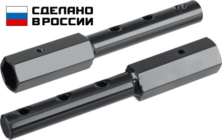 ЗУБР УД-3, НЕХ 32 - круг 30 мм, 2 шт., удлинитель (707107-3) купить в Надыме