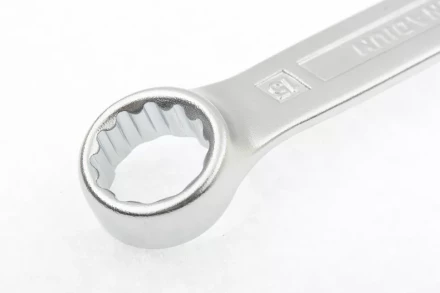 Ключ комбинированный 15 мм CrV холодный штамп GROSS 15134 купить в Надыме