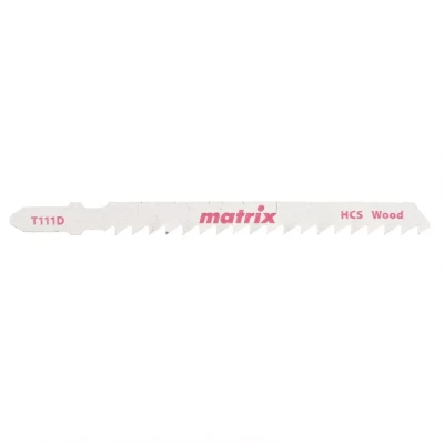 Полотна для электролобзика по дереву 3 штук T111D 75 x 4 мм HCS MATRIX 78226