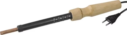Электропаяльник с деревянной рукояткой, 100Вт 55407-100 купить в Надыме