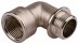 Уголок GENERAL FITTINGS с упором, никелированная латунь, г/ш, 3/4&quot; 51072-G/S-3/4 купить в Надыме