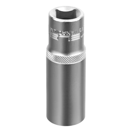 Головка торцевая удлиненная, 18 мм, шестигранная, CrV, под квадрат 1/2 Stels 13881 купить в Надыме