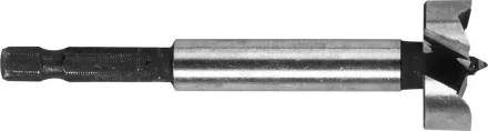 ЗУБР "ЭКСПЕРТ". Сверло Форстнера по дереву, шестигранный хвостовик 1/4", 20мм 29993-20 купить в Надыме