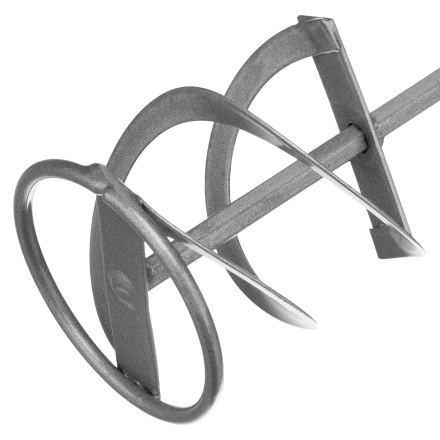 Миксер для красок и штукатурных смесей, 80х9х400мм, шестигранный хвостовик Сибртех 84790 купить в Надыме