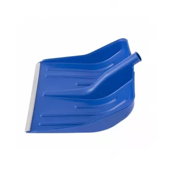 Лопата снеговая синяя 400 х 420 мм без черенка пласт. алюм. окантовка СИБРТЕХ Россия 61618 купить в Надыме