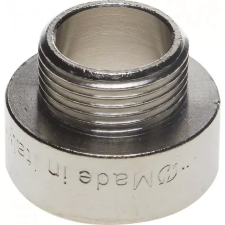 Переходник GENERAL FITTINGS удлиненный цилиндрический, никелированная латунь, 1" х 3/4" 51083-1-3/4 купить в Надыме