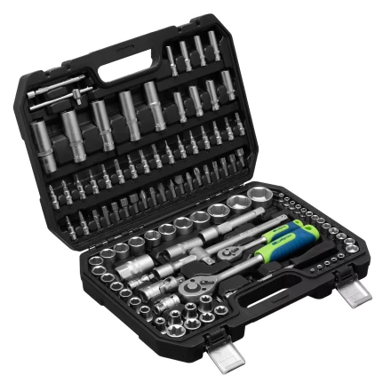 Набор инструментов Сибртех 13389, 1/2", 1/4", 108 предметов купить в Надыме