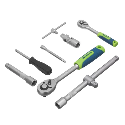 Набор инструментов Сибртех 13389, 1/2", 1/4", 108 предметов купить в Надыме